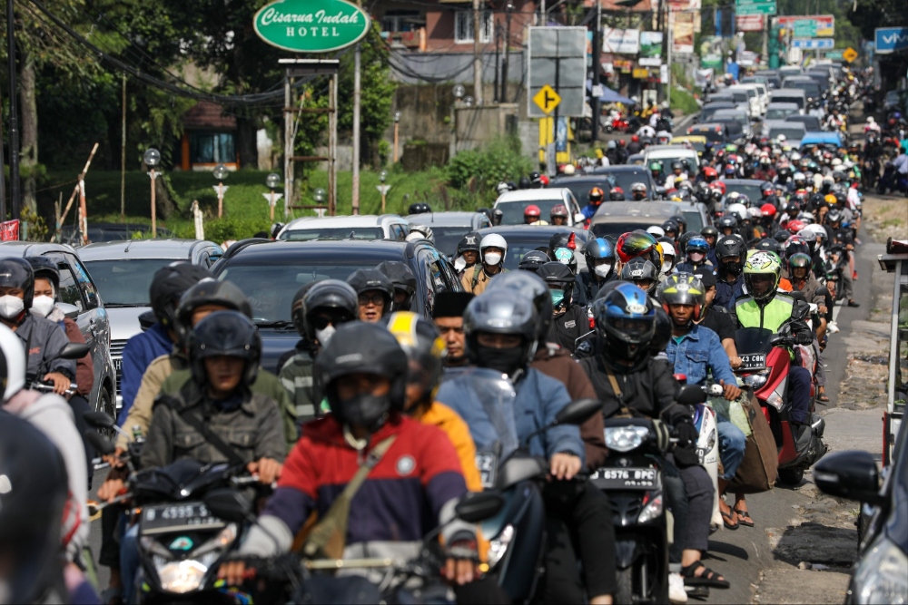  Ada Libur Panjang, Tol Jagorawi Arah Puncak Diberlakukan Contraflow