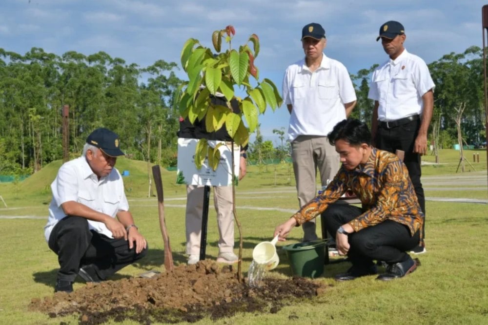 Gibran Pilih ke IKN saat Prabowo Temani Macron di Borobudur