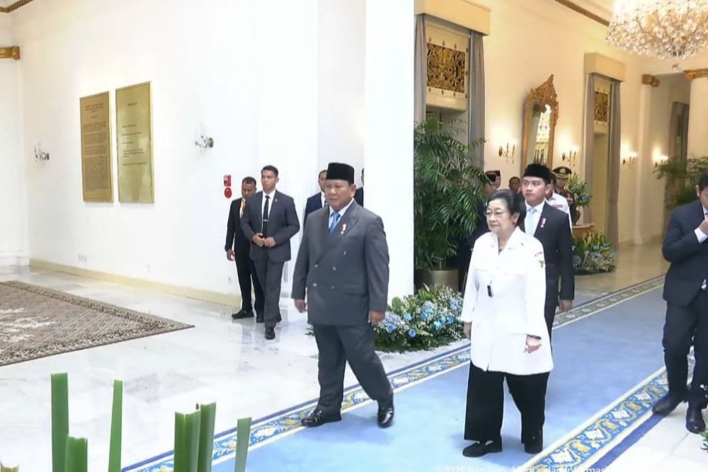 Prabowo, Gibran, hingga Megawati Hadiri Upacara Hari Lahir Pancasila