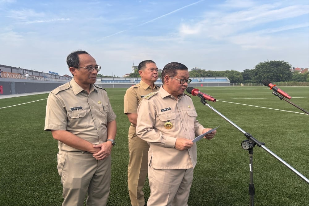 Pramono Siapkan Dana Rp180 Miliar untuk Revitalisasi Stadion Tugu