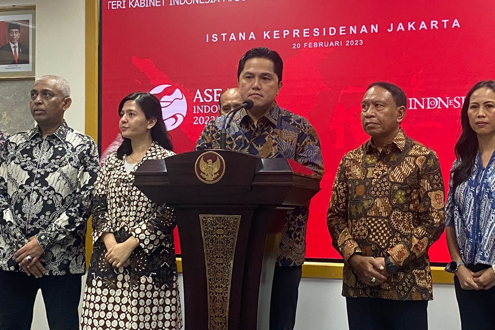  Erick Thohir Sebut Laga Indonesia Vs China Sangat Penting