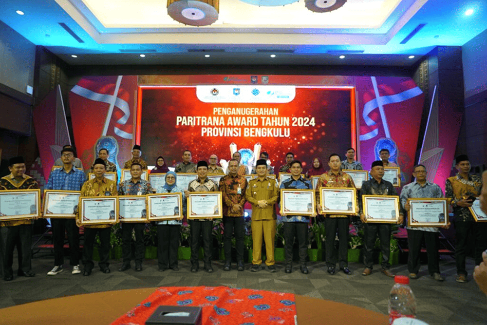  Paritrana Award 2024: BPJS TK Bengkulu Bayar Klaim Rp205 M