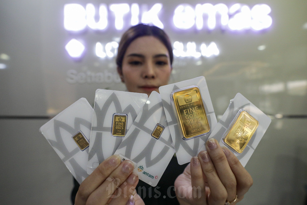  Harga Emas Antam Turun Hari Ini, Borong Mumpung Rp1,92 Juta per Gram