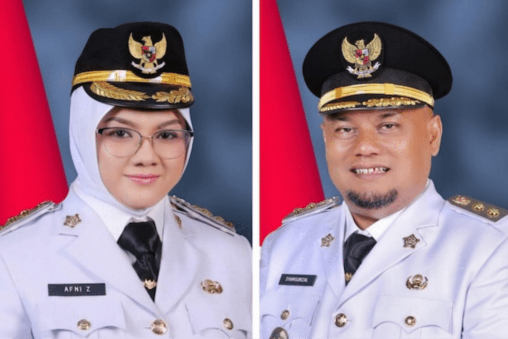  Resmi Dilantik, Ini Harapan Gubernur Riau untuk Bupati dan Wakil Bupati Siak
