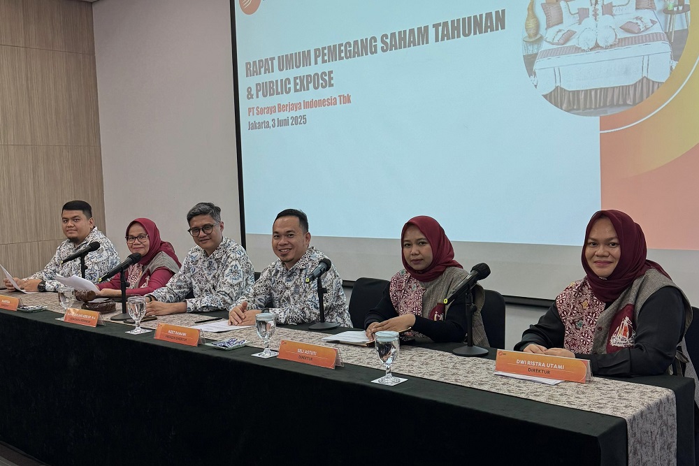  Soraya Berjaya Indonesia (SPRE) Bukukan Pendapatan Usaha 2024 Rp44,63 Miliar