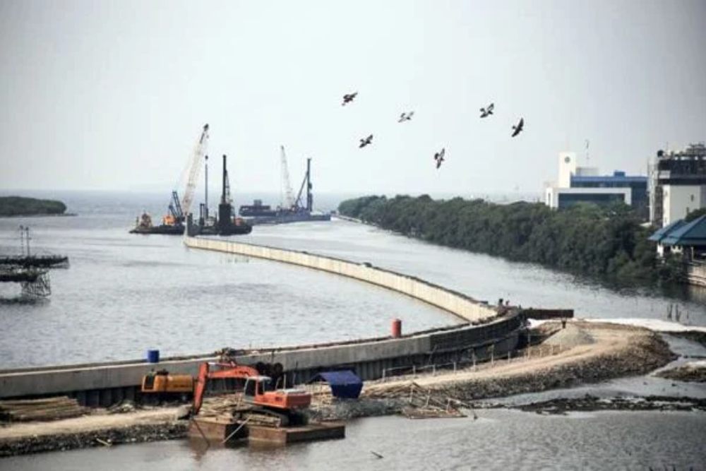  AHY Blak-blakan Nasib Giant Sea Wall di Tengah Keterbatasan Anggaran