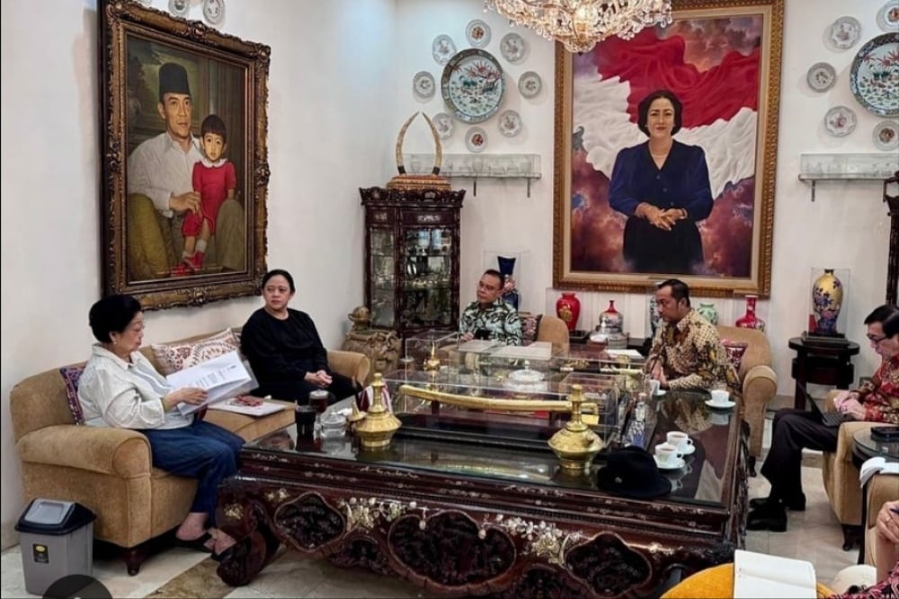Dasco Unggah Momen Temui Megawati, Dapat Wejangan untuk Prabowo