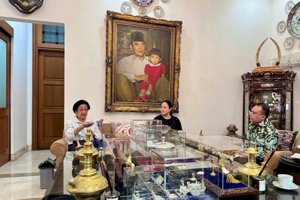  Dasco Ngaku Diutus Prabowo untuk Temui Megawati, Sinyal PDIP Masuk Kabinet?