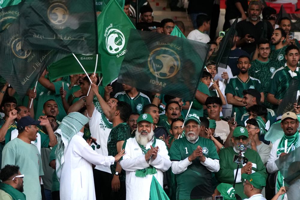  Hasil Bahrain Vs Arab Saudi, Green Falcons Unggul di Babak Pertama