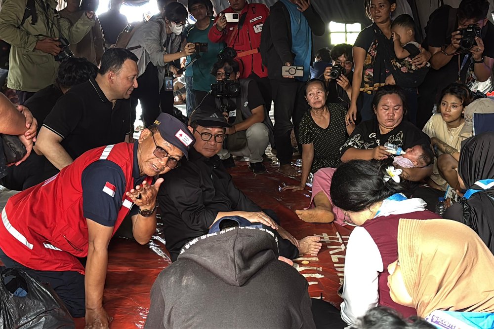  Pramono Tinjau Kebakaran di Penjaringan Jakut, 3.200 Jiwa Terdampak