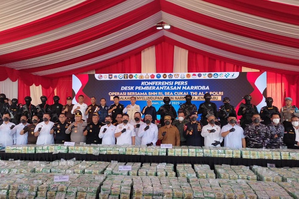  Dalam Seminggu, BC Batam Tindak Empat Kasus Penyelundupan Sabu