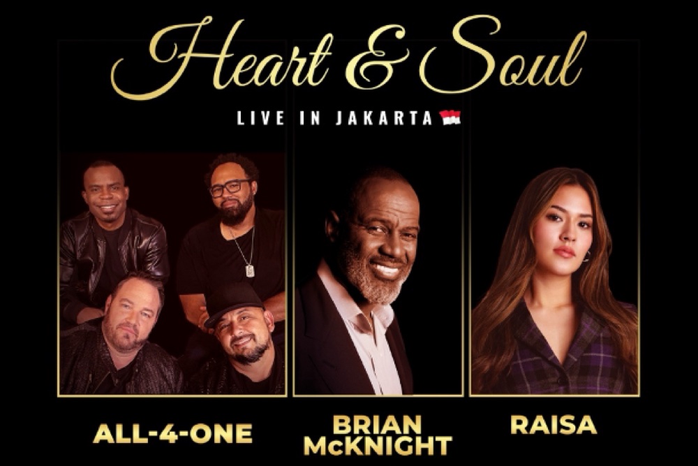  Konser Heart & Soul Live in Jakarta 2025  Hadir dengan Panggung 360 Derajat