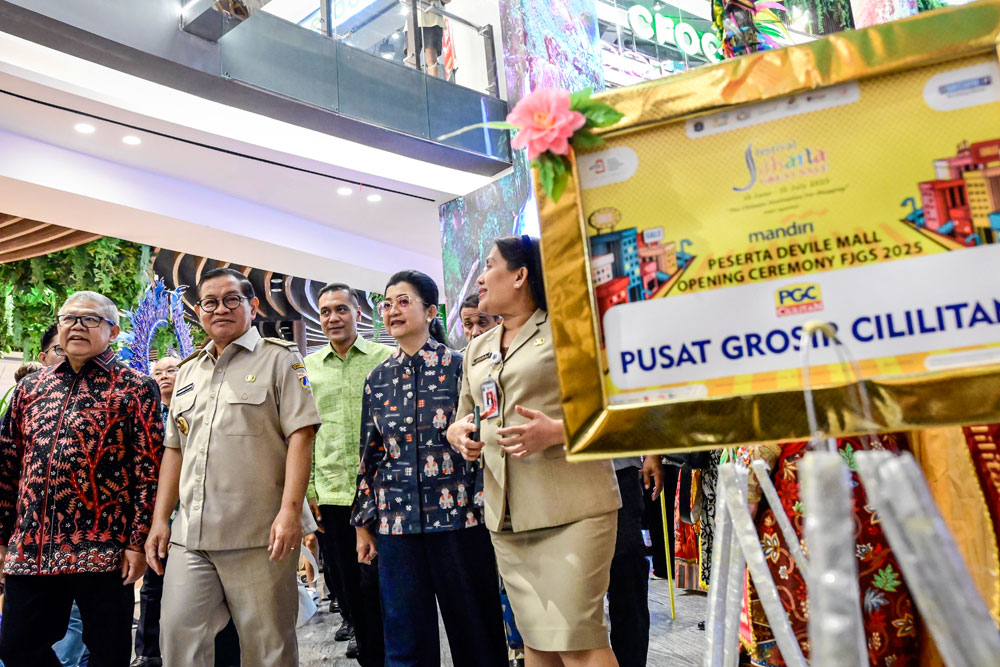  Gubernur DKI Jakarta Pramono Anung Buka Festival Jakarta Great Sale (FJGS) 2025 di Lippo Mall Nusantara