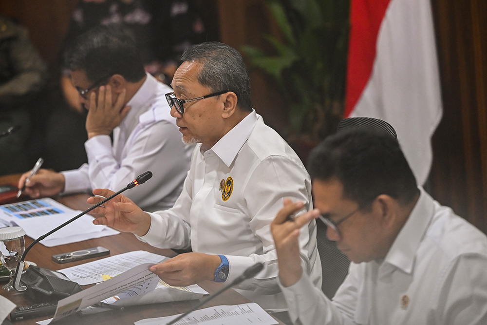  Rakor Terbatas Bidang Pangan