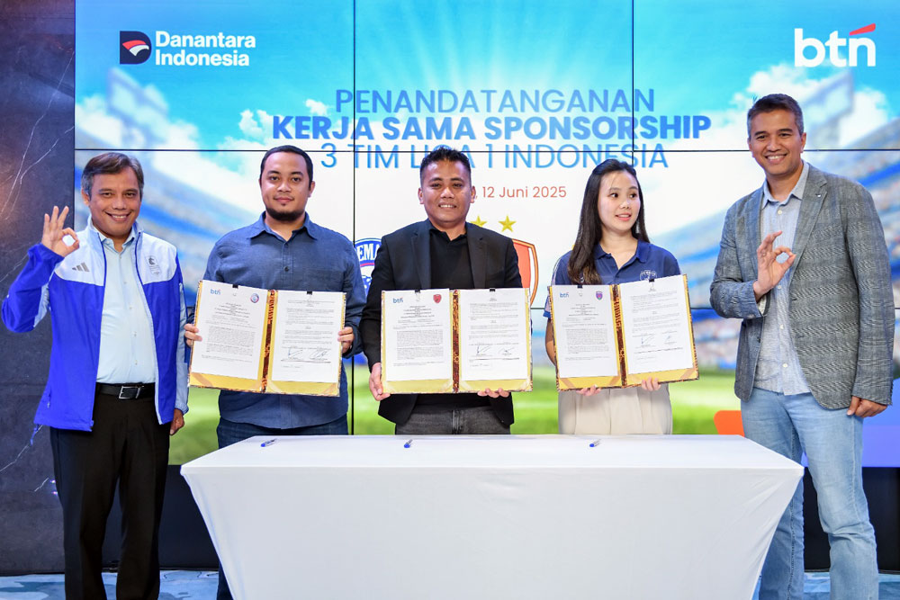  Demi Pengembangan Sepak Bola Indonesia, BTN Memberikan Dukungan Liga I Indonesia