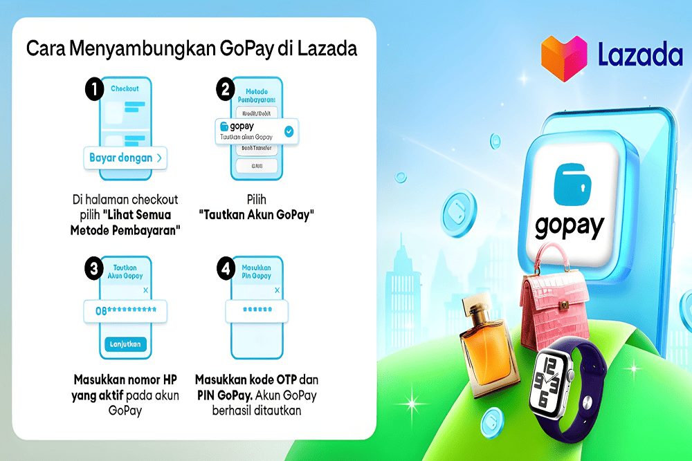  Bayar Belanja di Lazada Menggunakan GoPay, Dapat Diskon Hingga 50%