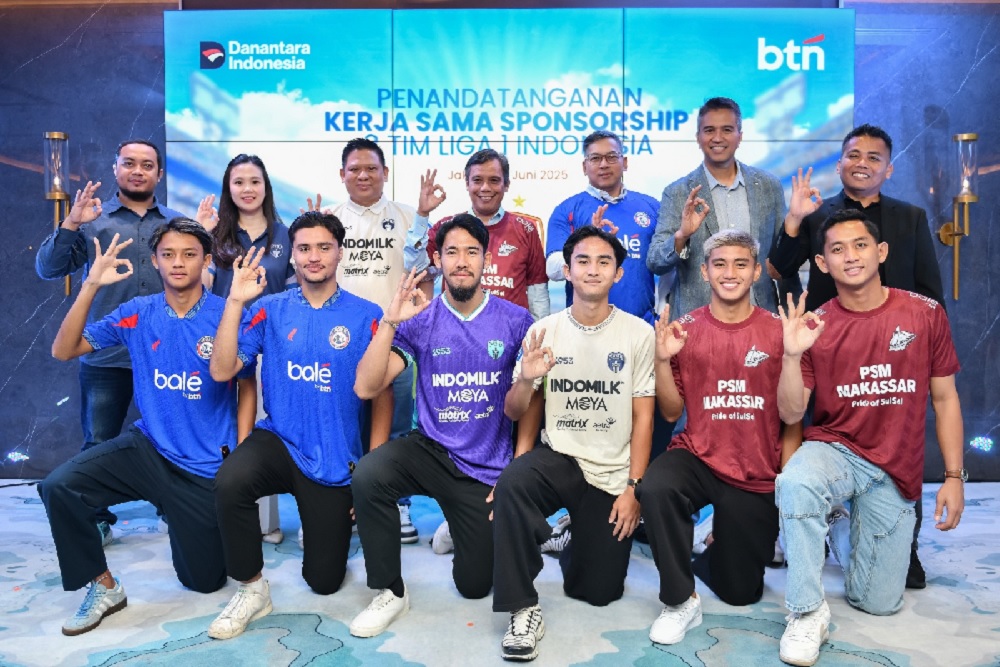  BTN Gelontorkan Dana Rp17,48 Miliar untuk Sponsori Arema FC, Persita, dan PSM