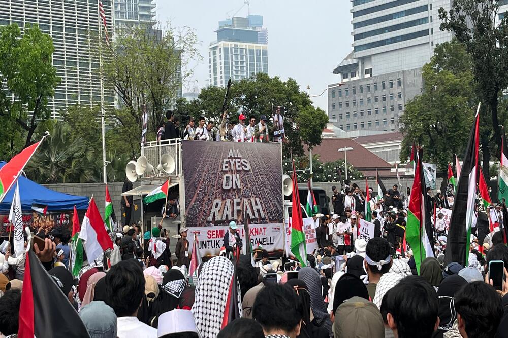  Beri Dukungan untuk Palestina, 10 Warga Indonesia Ikut Global March dari Mesir ke Gaza