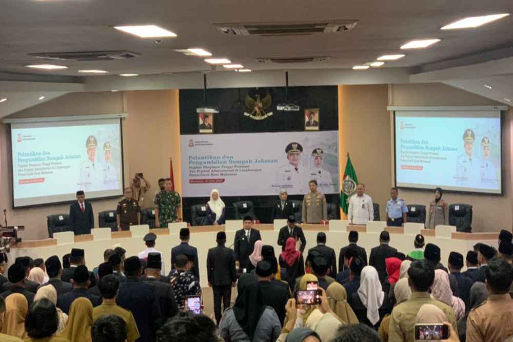  Pemkot Makassar Resmi Rombak Pejabat, Berikut Daftarnya