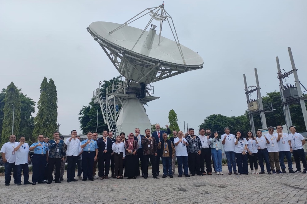  364 Titik Blank Spot di Sulawesi Barat Teraliri Internet Satelit Satria-1