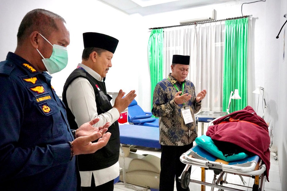  Satu Jemaah Haji Asal Deli Serdang Wafat Usai Mendarat di Kualanamu