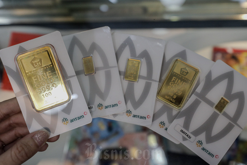  Harga Emas Antam Turun Hari Ini, Borong Termurah Mulai Dari Rp1.021.500