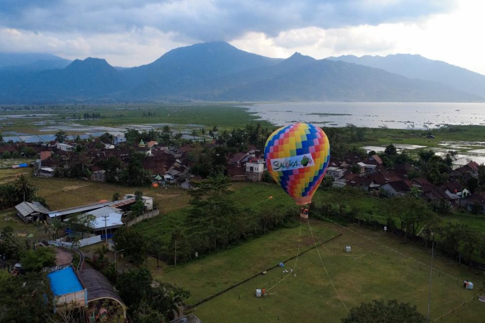  Saloka Theme Park Hadirkan Wahana Spesial Balon Udara