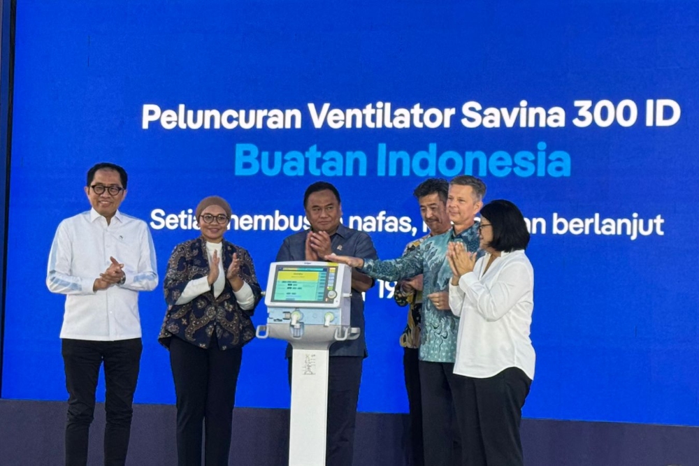  Drager Indonesia Produksi Alat Bantu Pernapasan Perdana di Cikarang