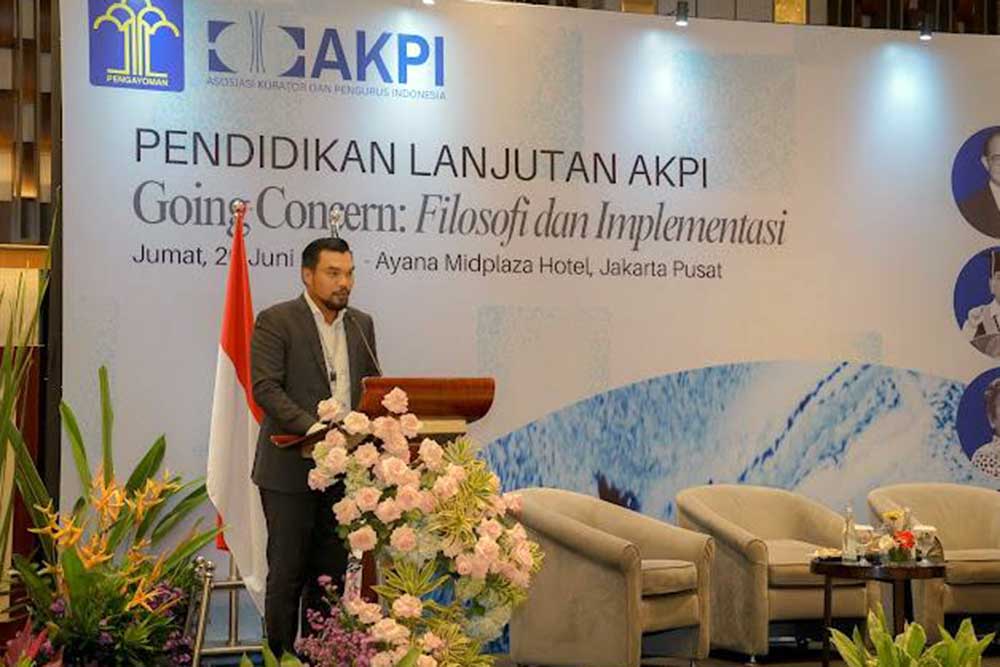  Tingkatkan Kompetensi Kurator, AKPI Gelar Pendidikan Lanjutan Bertema Going Concern: Filosofi dan Implementasi