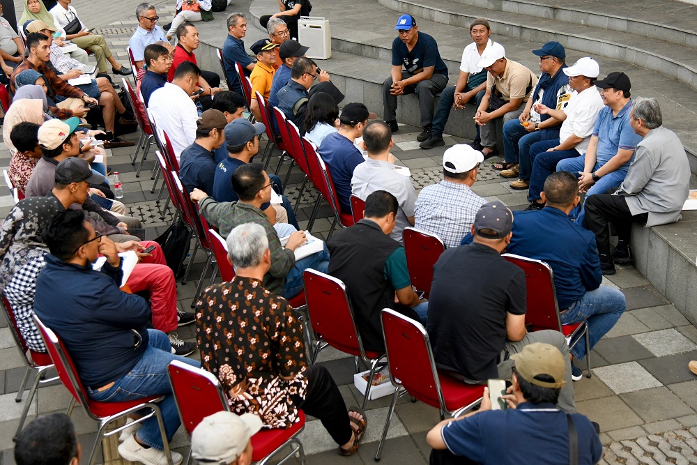  PKL di Kawasan Monumen Perjuangan Bandung Bakal Ditata Ulang