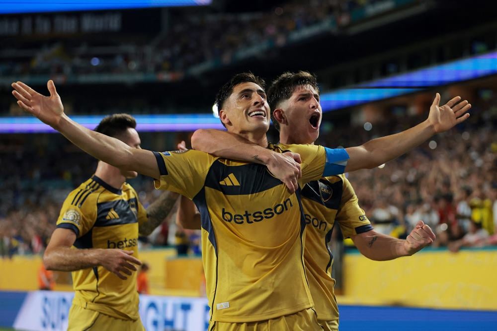 Pemain Boca Juniors, Miguel Merentiel. Boca Juniors akan bertemu Auckland City pada laga ketiga Grup C Piala Dunia Antarklub 2025. Prediksi Skor Auckland City vs Boca Juniors 25 Juni, Susunan Pemain, H2H/ IMAGN IMAGES via Reuters/Sam Navarro