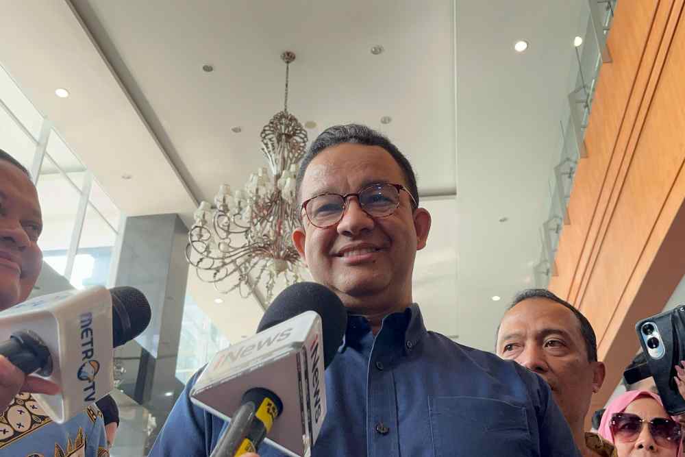 Anies dan Megawati Bertemu di Pernikahan Putri Pramono Anung