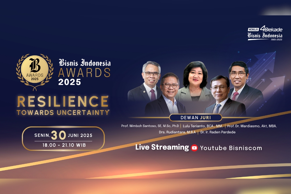  Bisnis Indonesia Award 2025 Apresiasi Ketangguhan Bisnis Nasional