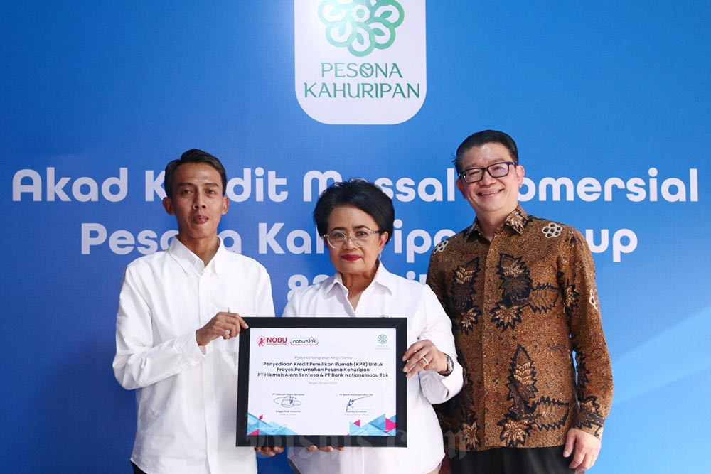  Nobu Bank Gandeng Pesona Kahuripan Jalin Kerja Sama Layanan KPR