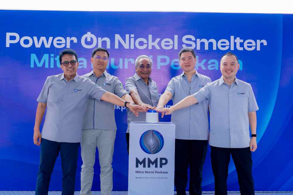  Smelter Nikel High Grade Balikpapan Mulai Beroperasi Perdana