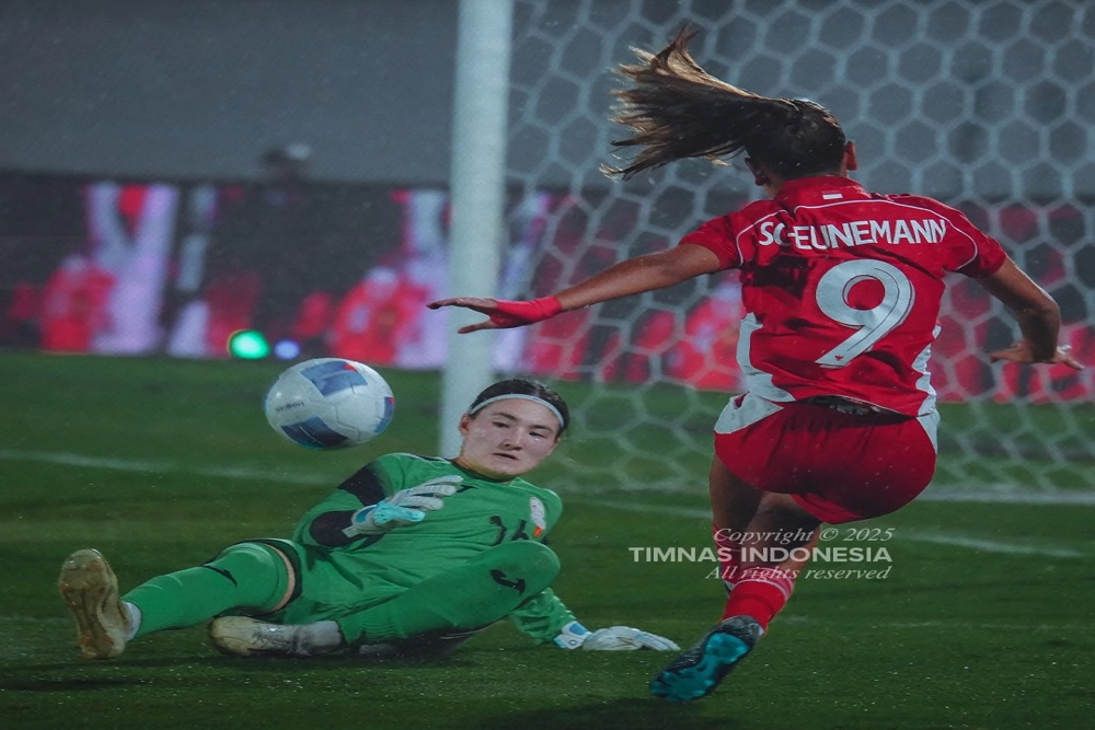 Hasil Timnas Putri Indonesia vs Kirgistan: Garuda Mendominasi, Babak I 0-0