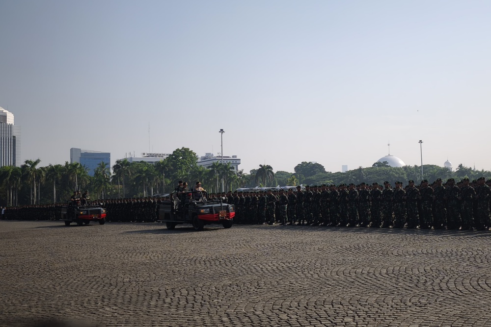 Ada HUT HUT ke-79 Polri, Kantor di Sekitar Monas Diimbau WFH