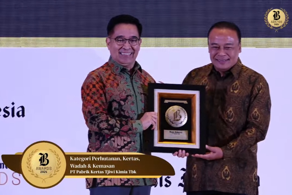  Emiten Grup Sinar Mas, Tjiwi Kimia (TKIM) Sabet Penghargaan Bisnis Indonesia Awards 2025