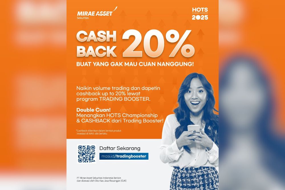  Mirae Asset Bagi-bagi Cashback Reksa Dana dari Trading Booster Saham