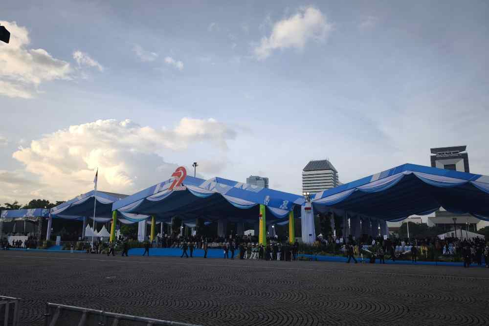  5.888 Personel Polri Kawal Acara HUT ke-79 Bhayangkara di Monas