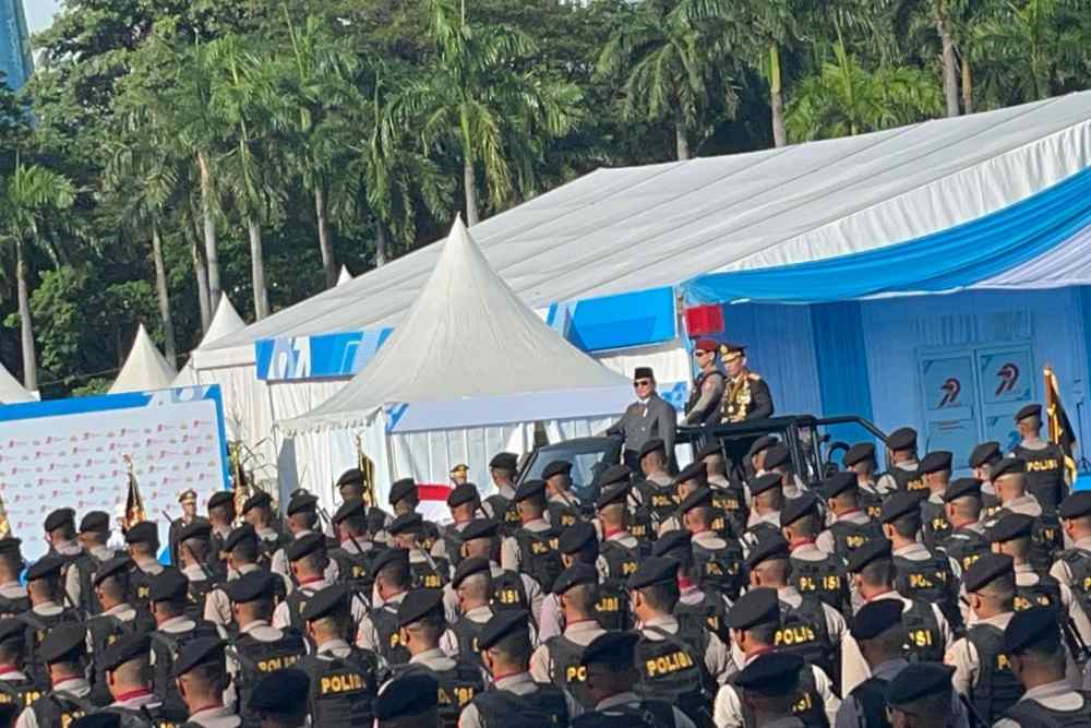  Prabowo Apresiasi Prestasi Polri: Saya Lihat Polisi Sungguh Turun di Tengah Rakyat