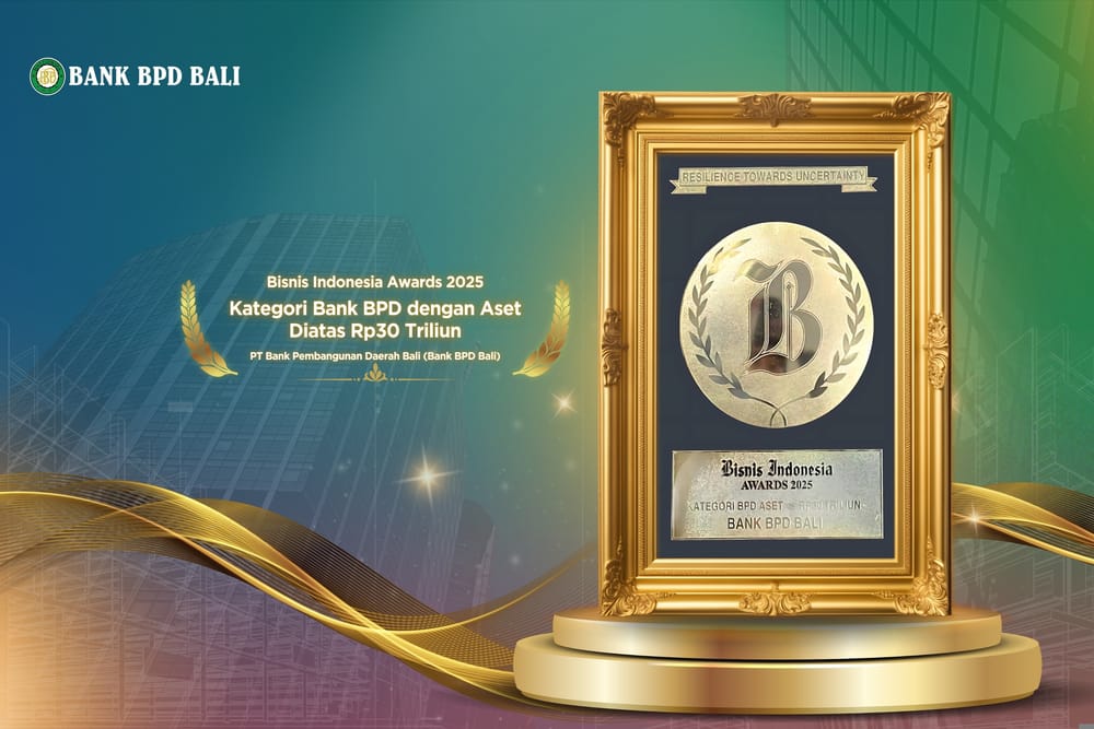  Bank BPD Bali Raih Penghargaan Bisnis Indonesia Awards 2025