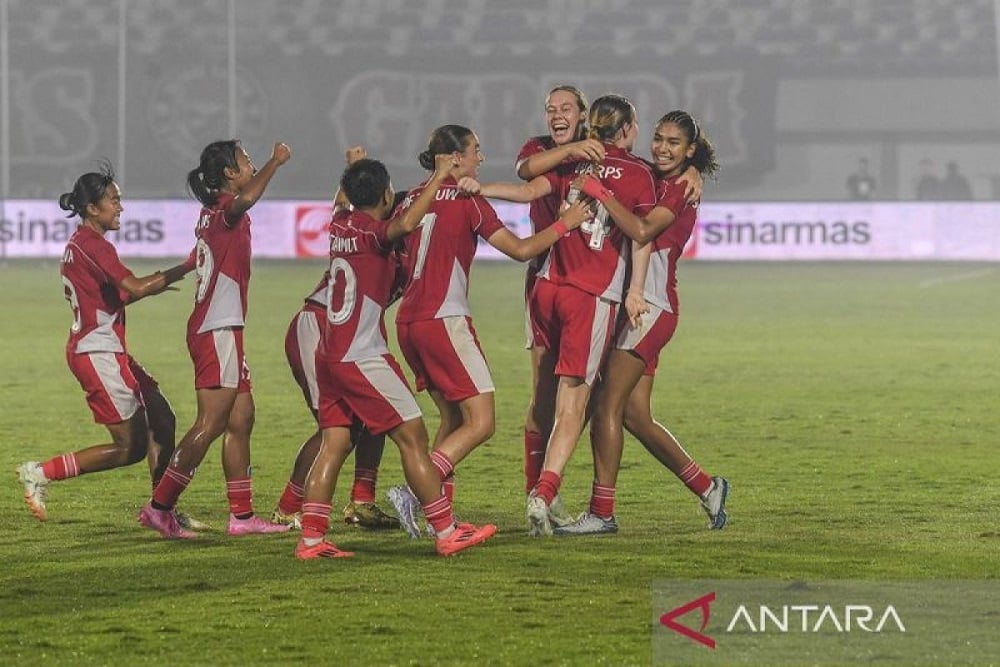 Prediksi skor Timnas Putri Indonesia vs Pakistan di Kualifikasi Piala Asia Wanita 2026 / Antara-Galih Pradipta/rwa/am