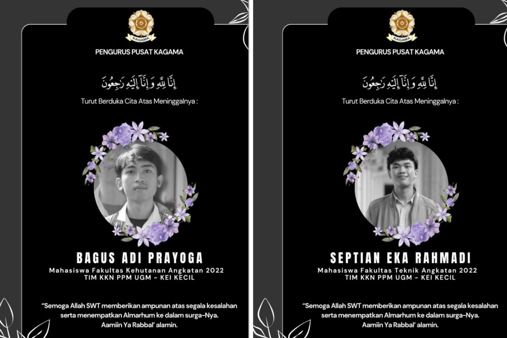  Upaya UGM setelah 2 Mahasiswa Peserta KKN-PPM Meninggal Dunia