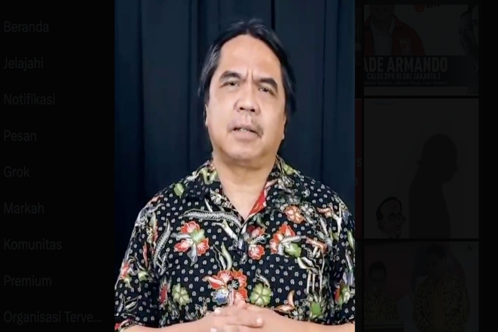  Ade Armando Ditunjuk jadi Komisaris Anak Perusahaan PLN, Ini Profilnya