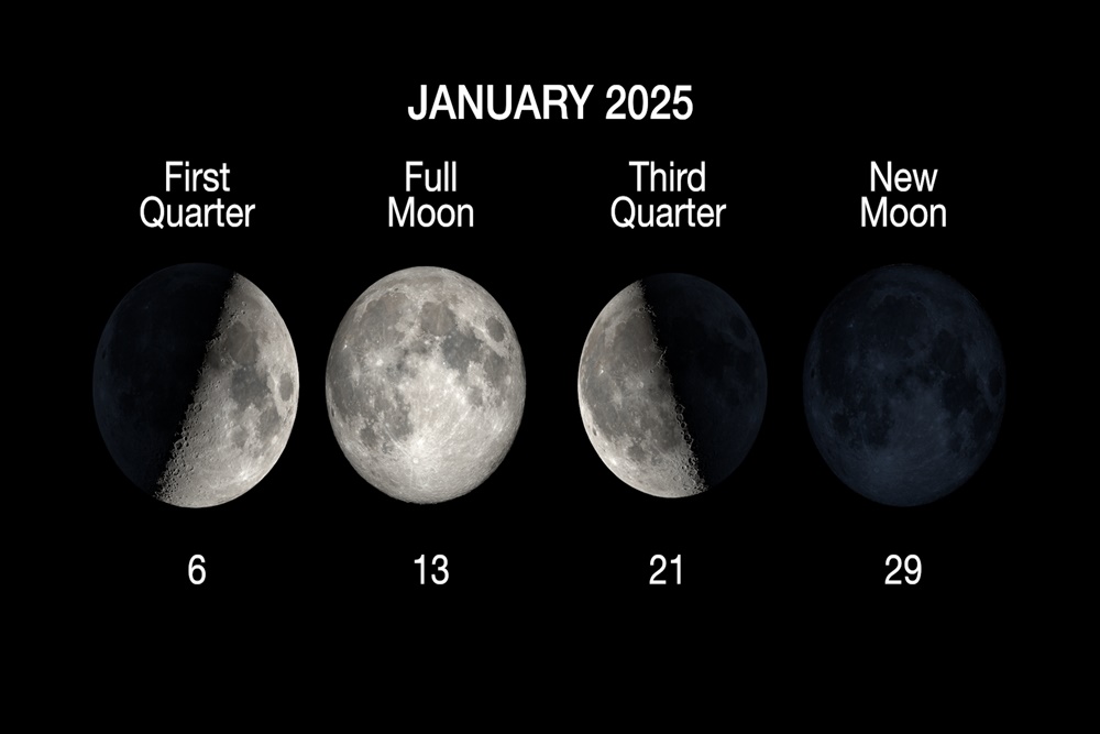 Ilustrasi bulan purnama 2025/NASA