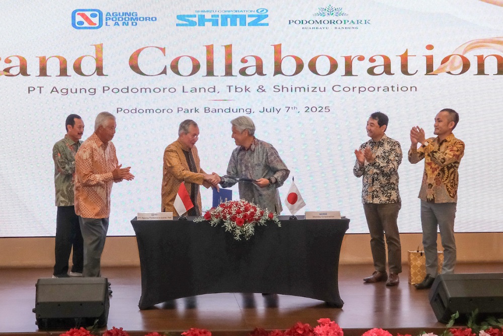  Agung Podomoro Land Gandeng Shimizu Corporation Indonesia Garap Market Gap Properti