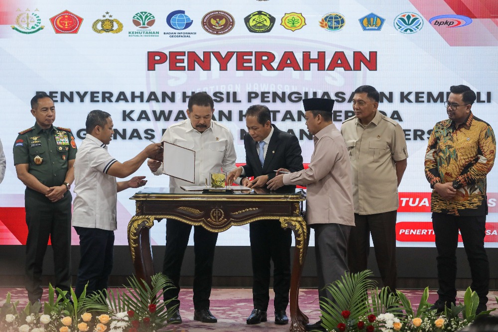  Penyerahan Lahan Hasil Penguasaan Kembali