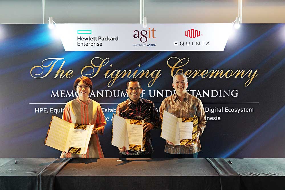  Sinergi HPE, Equinix, dan AGIT Mendorong Ekosistem Digital dan Akselerasi AI di Indonesia