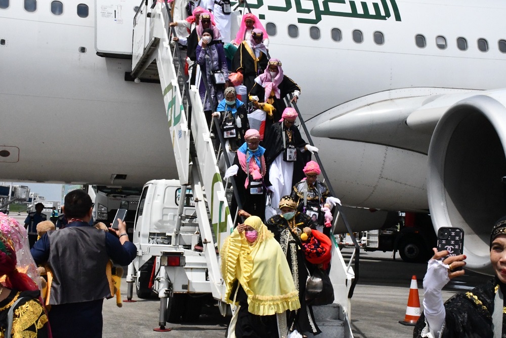  Pemulangan Haji Embarkasi Palembang Selesai, Lima Jemaah Masih di Tanah Suci